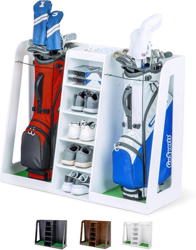 Golf bag and shoes organizer