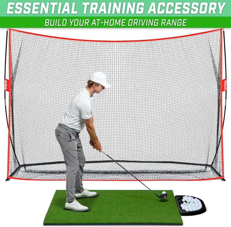 GoSports All-Weather Golf Ball Tray with 24 Ball Capacity - Black