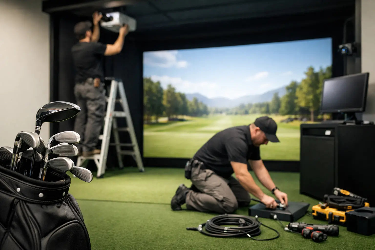 Commercial Golf Simulator Installation Guide
