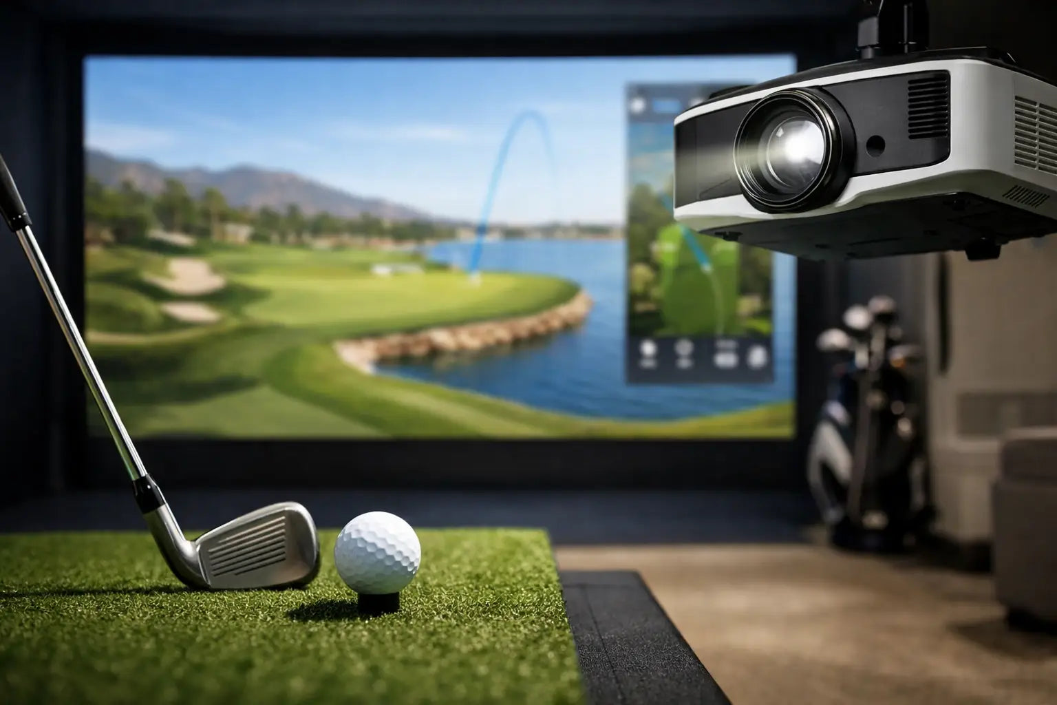 Best Golf Simulator Projector Options