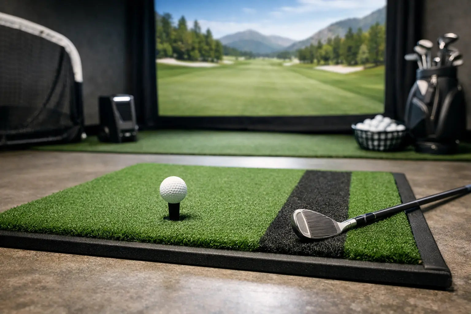 Best Golf Hitting Mat for Simulator Picks