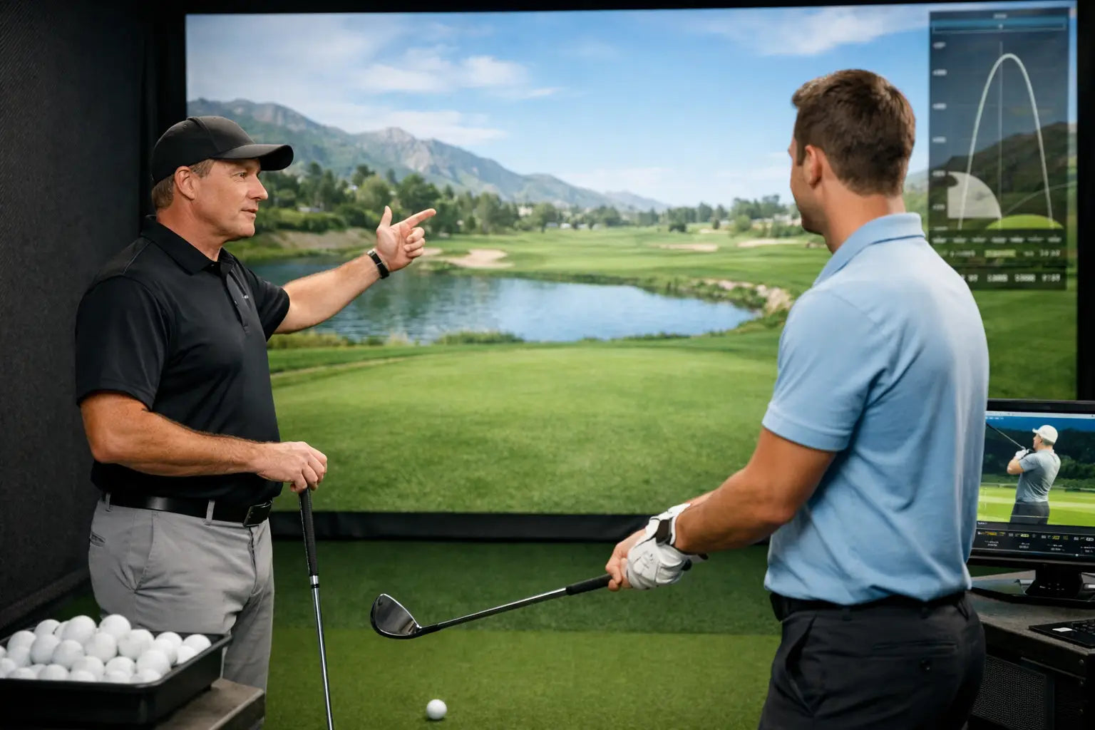 Best Golf Simulator for Teaching Lessons