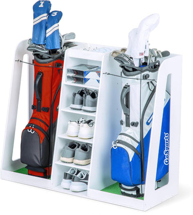 Golf bag and shoes organizer 