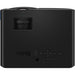 BlackBen QLW830ST projector  from the top on a white background