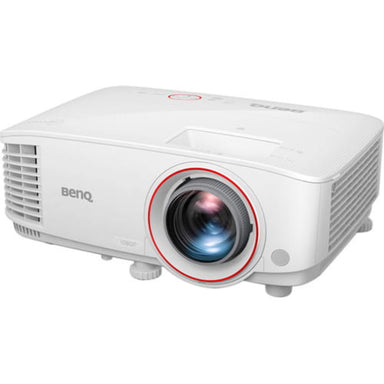 BenQ TH671ST projector on a white background from front right view