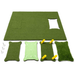 GoSports 5 ftx4 ft PRO Golf Practice Hitting Mat on white background