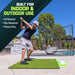 GoSports Elite Golf Hitting 15mm 5'x5' Matoutdoor photo highlighting all-weather, slip resistant and heavy-duty material