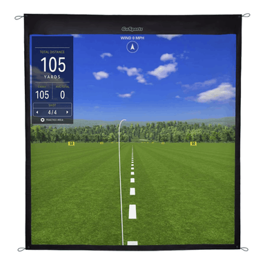 GoSports Golf Simulator Impact Screen - 7x7 on white background