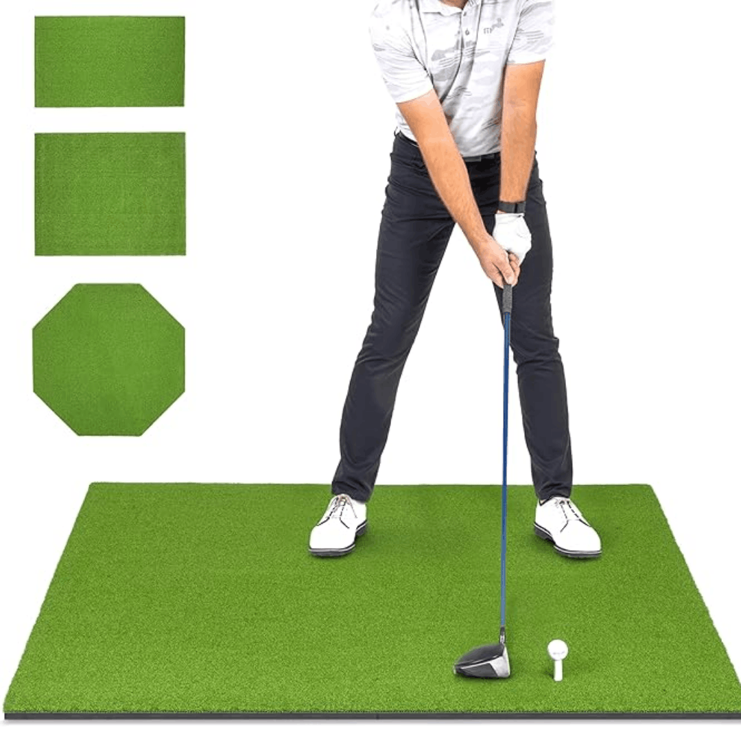 GoSports PRO Golf Hitting Mat on white background