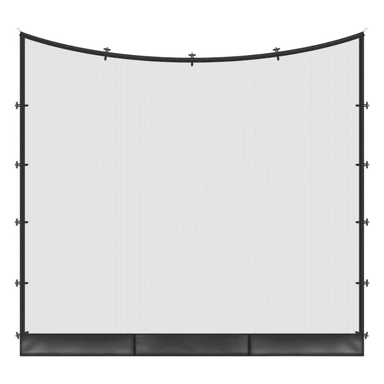 GoSports Range Cage Simulator Screen - Only Compatible with GoSports 10' x 8' Range Cage on white background

