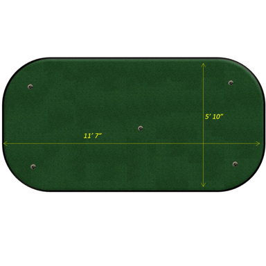 Pro Putt Systems Ultimate Putting Trainer 6'x12' on white background
