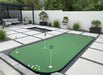 Pro's Choice putting green by Pro Putt Systems in a backyard setting