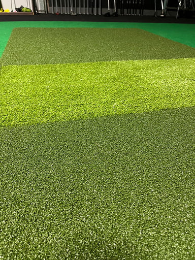 Close up of Pure Flight Hitting Mat Turf