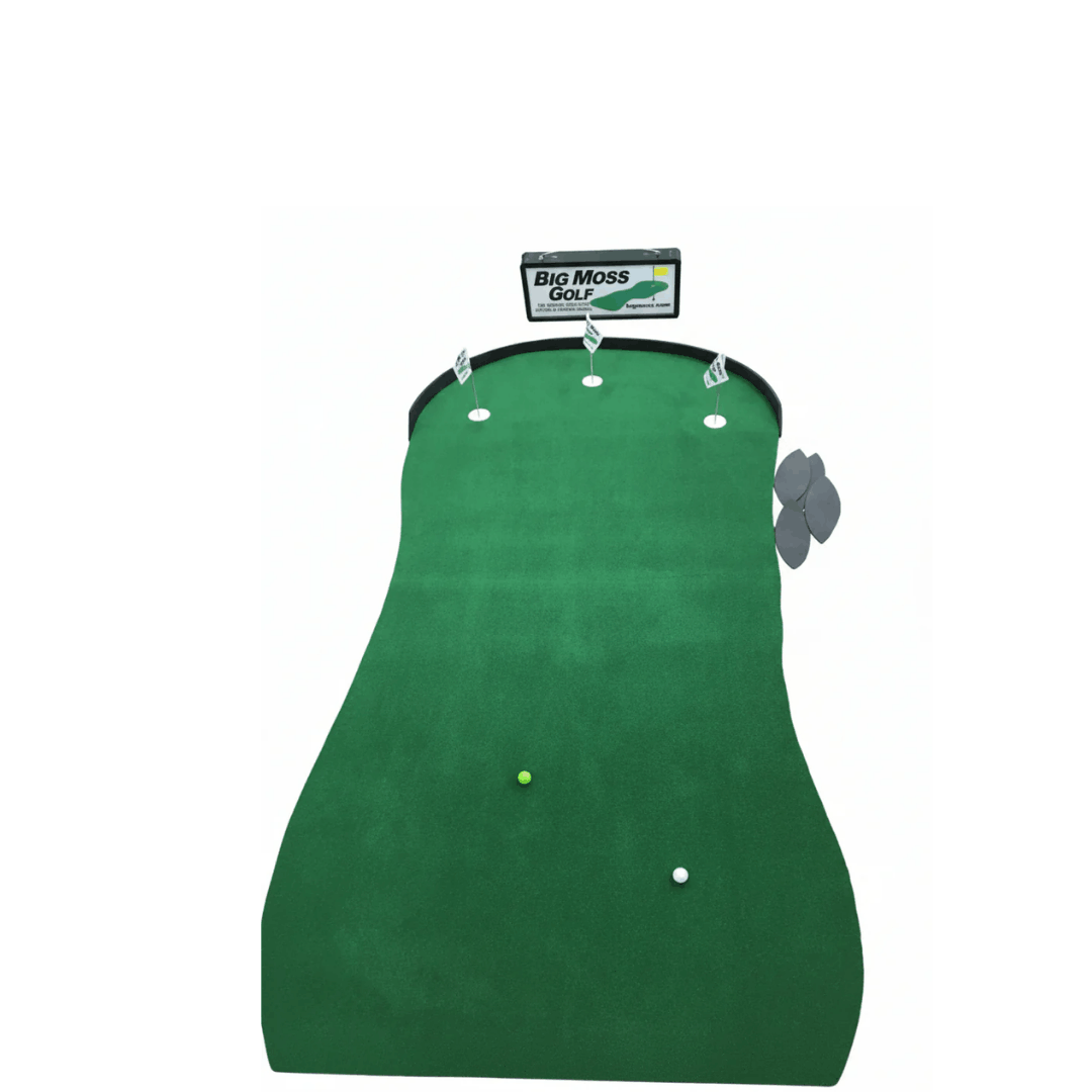 The Admiral Putting Green on white background