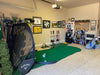 The General Putting Green in garage