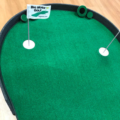 The Augusta Putting Green on white background