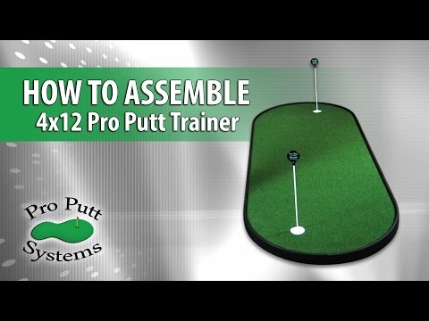 Pro Putt Systems Pro Putt Trainer XL — Assembly Demo