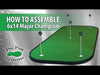 Pro Putt Systems Major Champion Putting Green — Assembly Demo